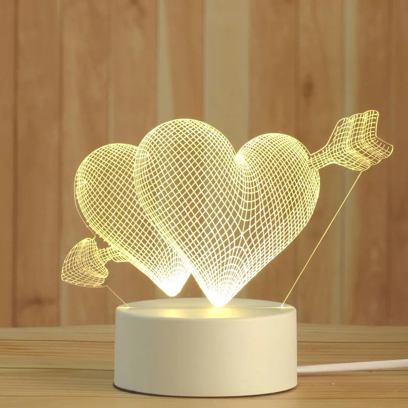 Luminária Decorativa | Efeito 3D