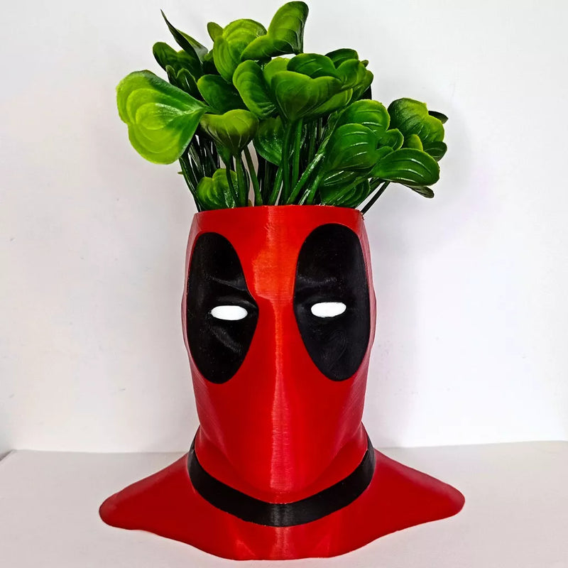 Vaso de Plantas Suculentas | Deadpool